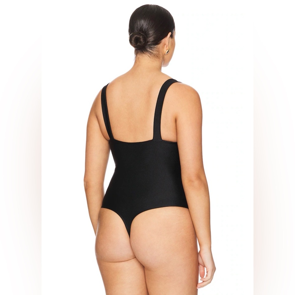 Good American Compression Shine Bodysuit New With Tags - Picture 4 of 11